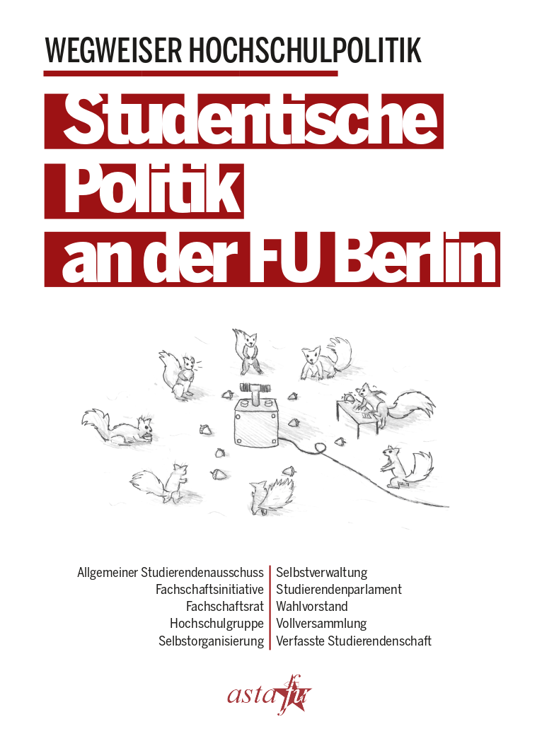 Titelseite des Wegweisers zu studentischer Selbstverwaltung